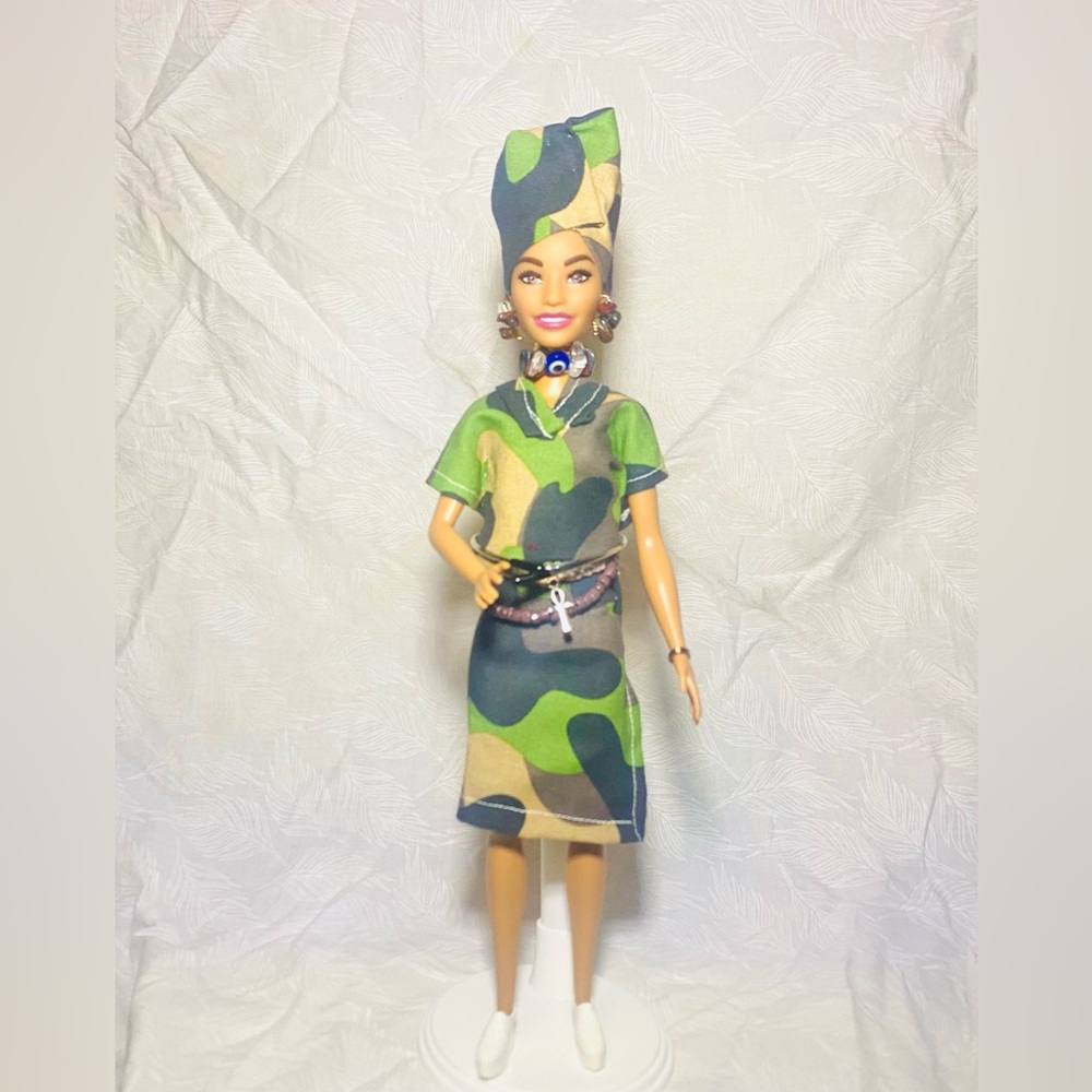 Ancient African Inspired Doll “Amber”|Triple Protection|Handmade|Rare